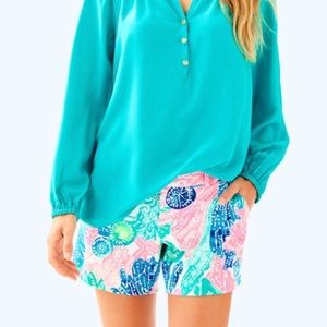 Lilly Pulitzer Callahan Stretch Shorts 5” Inseam